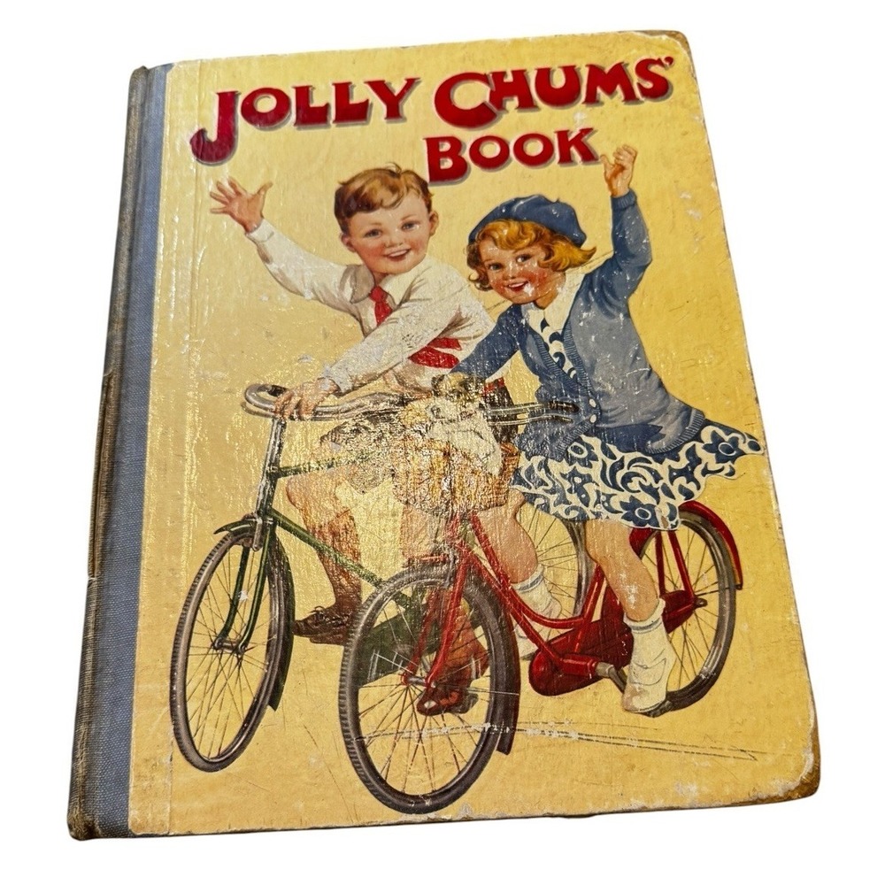 Vintage Jolly Chums Book Dean & Son Children's Storybook 1935 UK
